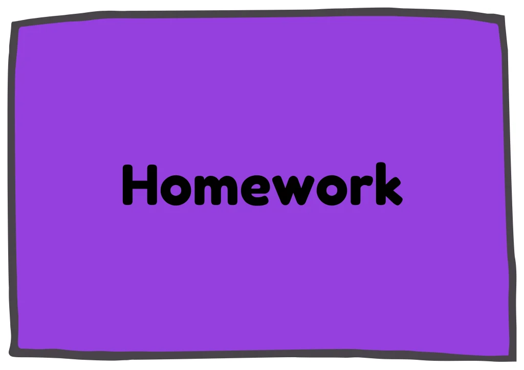 Homework
